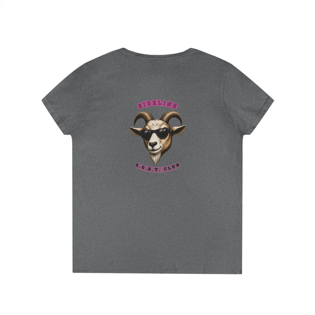Women's "Sideline G.O.A.T. Club" V-Neck