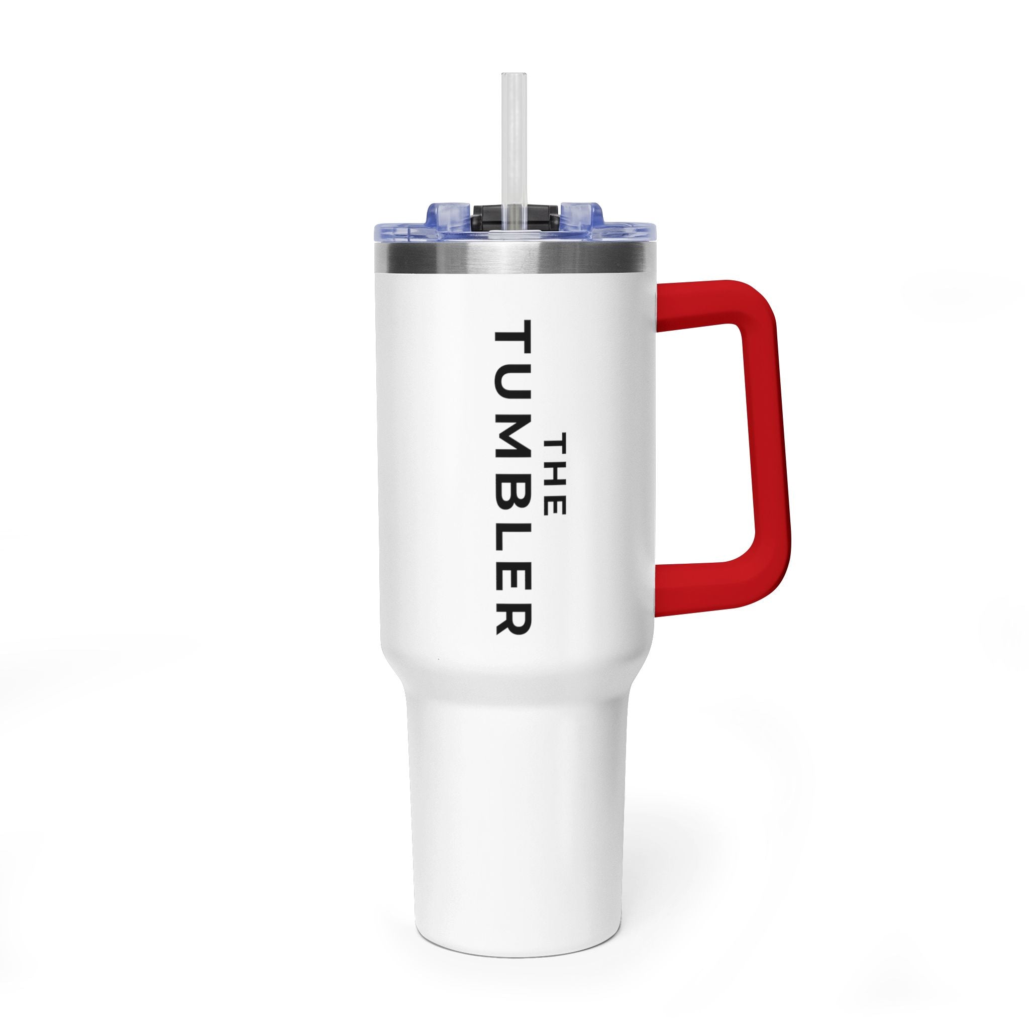 SS 40oz Stainless Steel "The Tumbler" w/ Straw