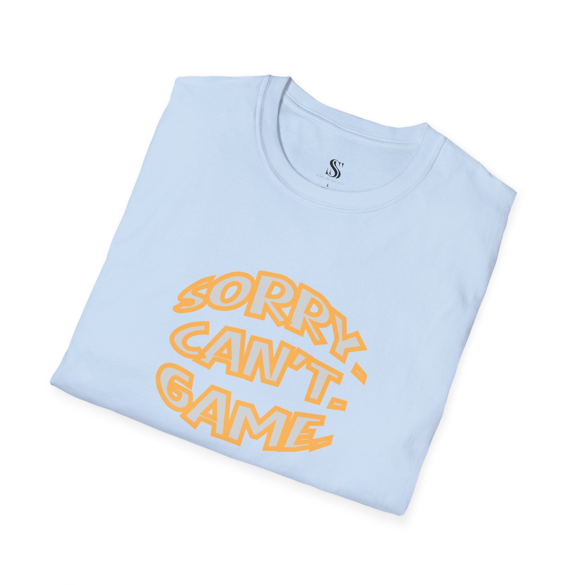 Men's "Sorry. Can't. Game." Retro Tee