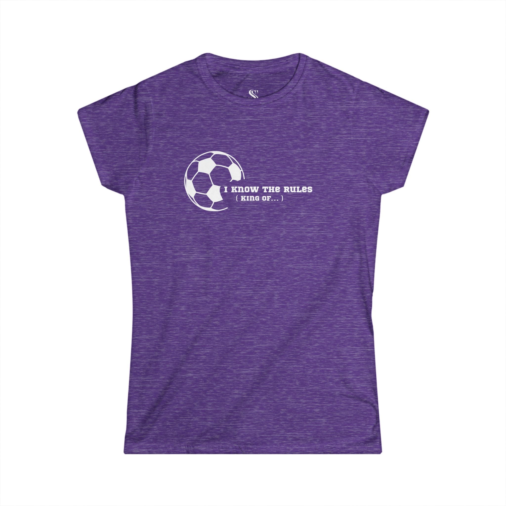 Women’s "I Know the Rules" Soccer Tee