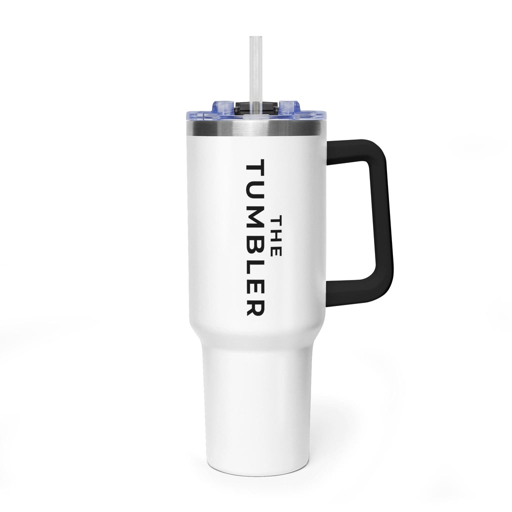 SS 40oz Stainless Steel "The Tumbler" w/ Straw