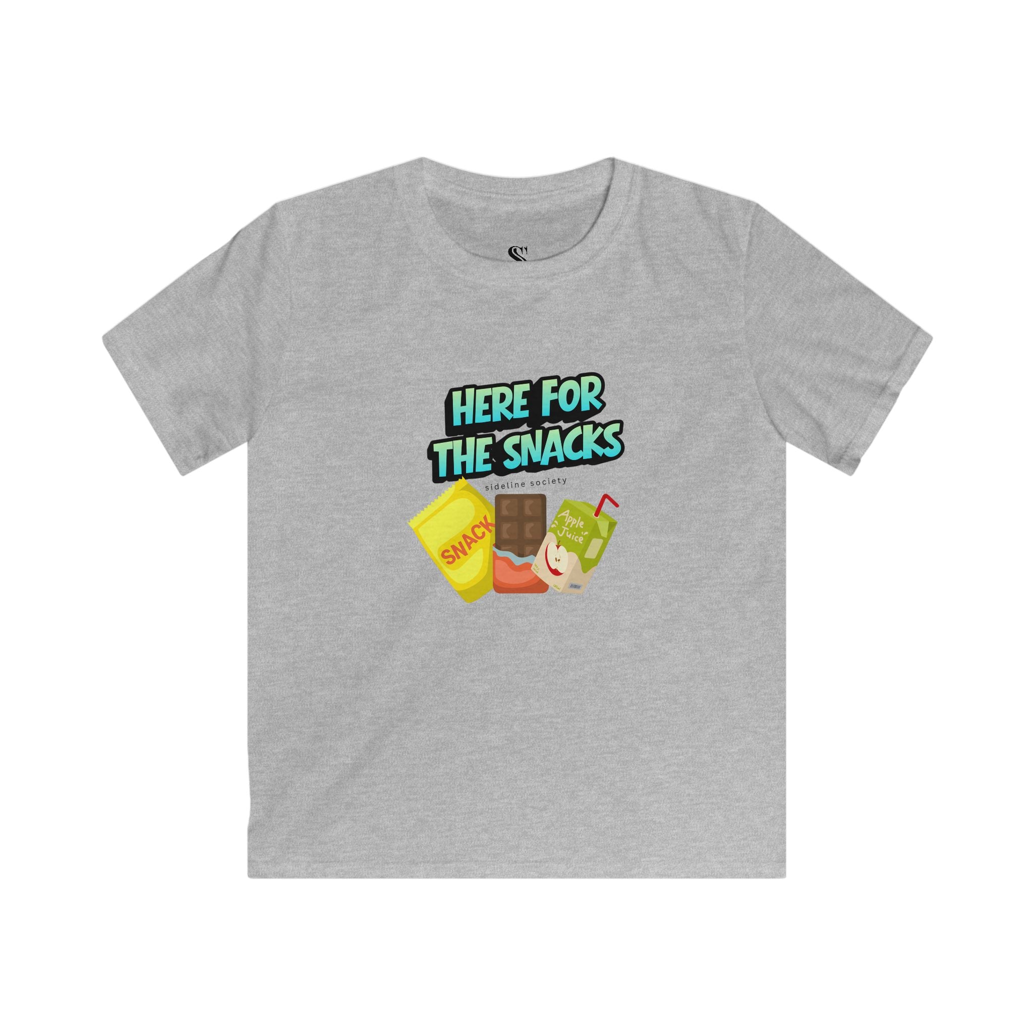 Children's "Here for the Snacks" Graphic Tee
