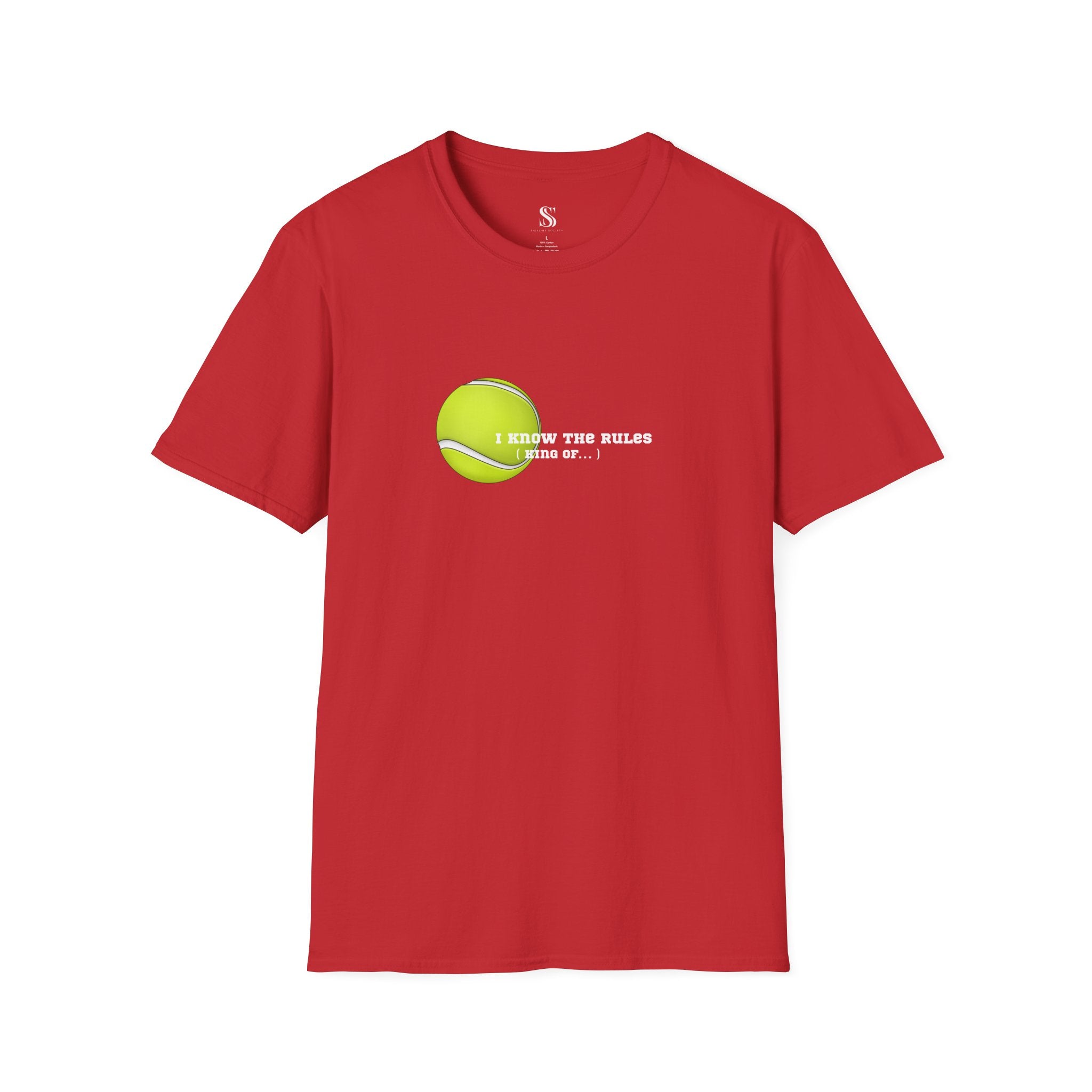 Men's Tennis “I Know the Rules” Tee