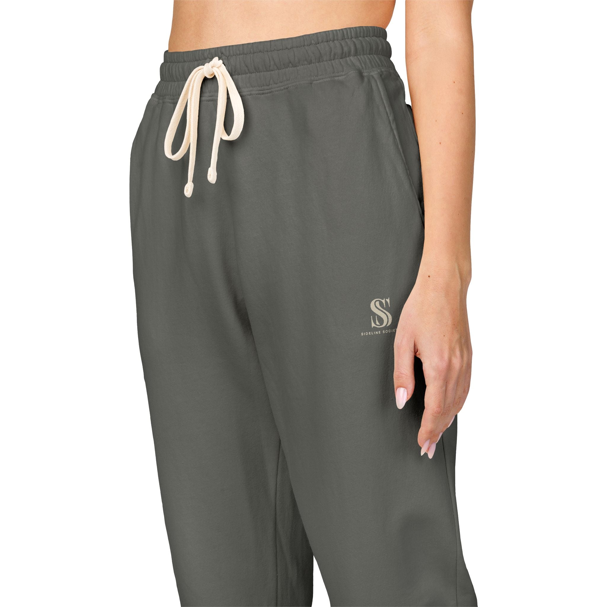 Unisex Embroidered Sea Serpent Joggers