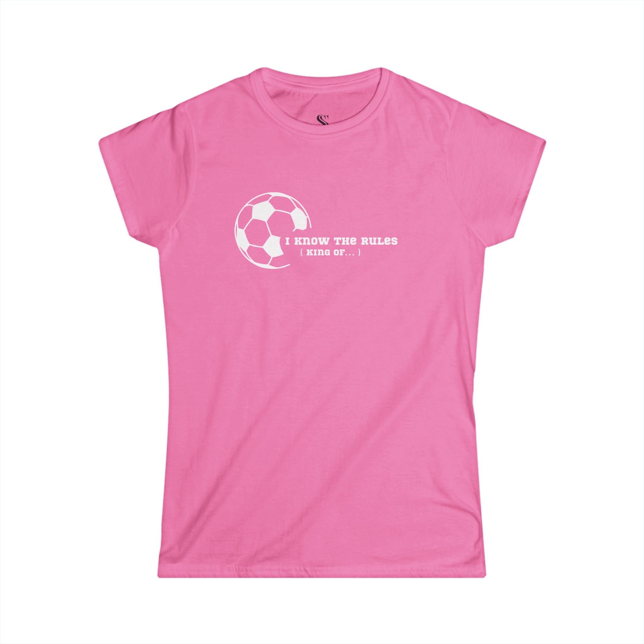 Women’s "I Know the Rules" Soccer Tee