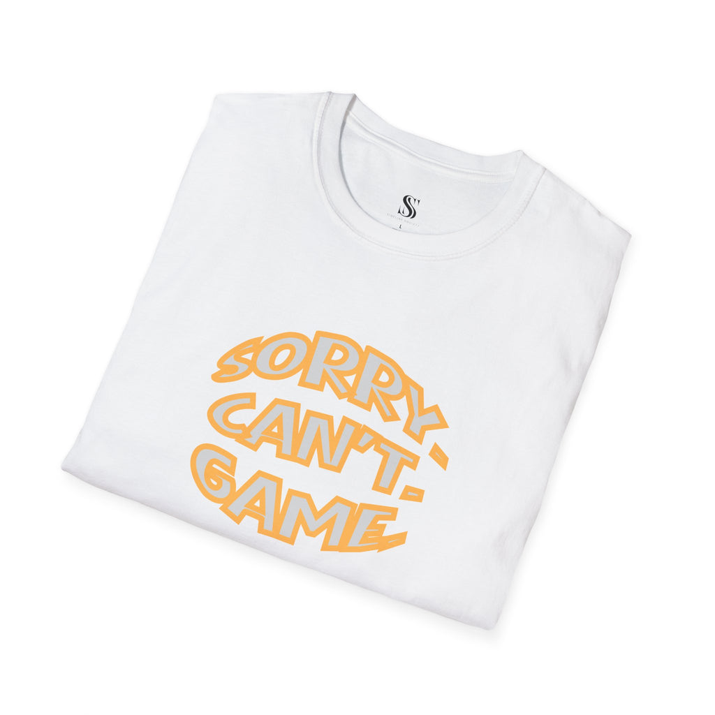 Men's "Sorry. Can't. Game." Retro Tee