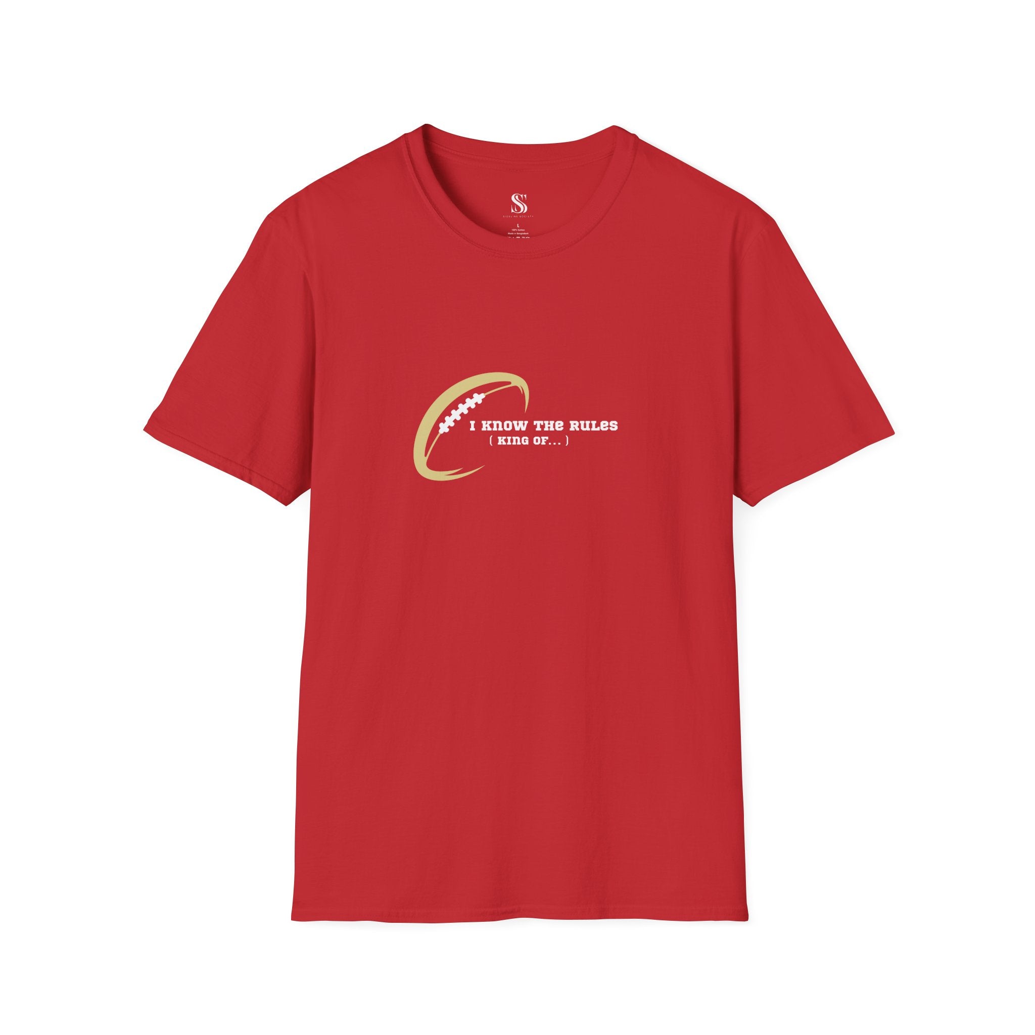 Men's Football "I Know the Rules" Tee