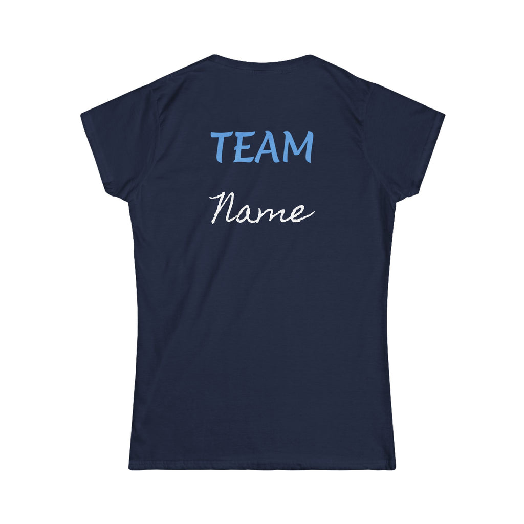 Women's Personalized Team "Name" Tee