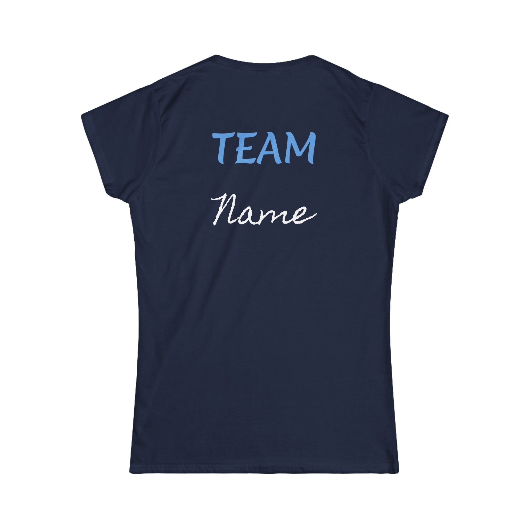 Women's Personalized Team "Name" Tee