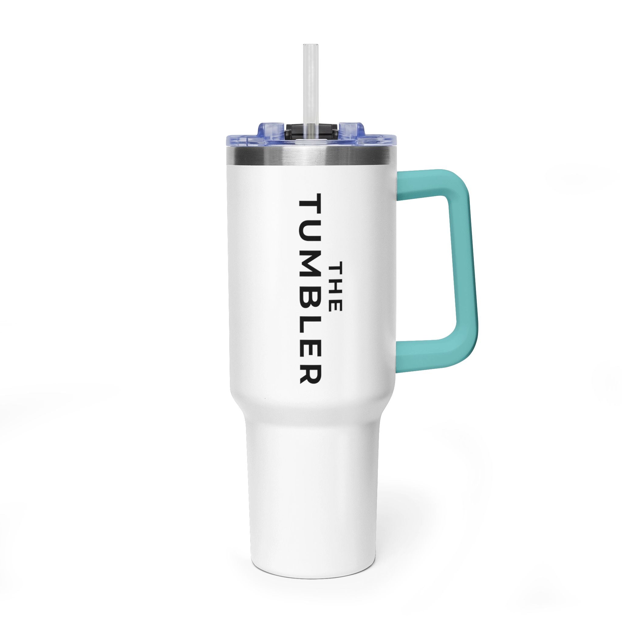 SS 40oz Stainless Steel "The Tumbler" w/ Straw