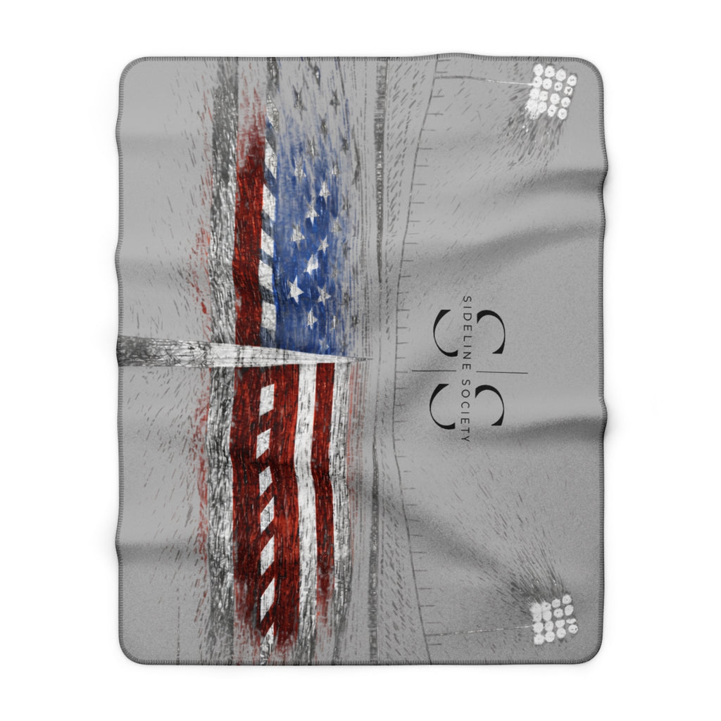 USA Stadium Sherpa Fleece Blanket