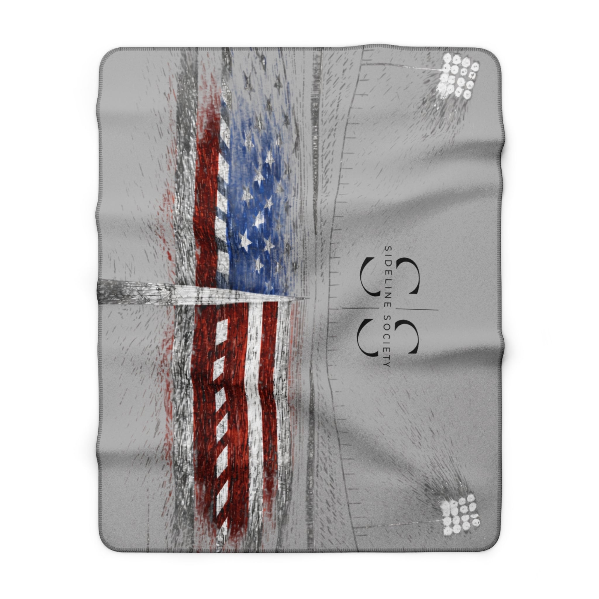 USA Stadium Sherpa Fleece Blanket