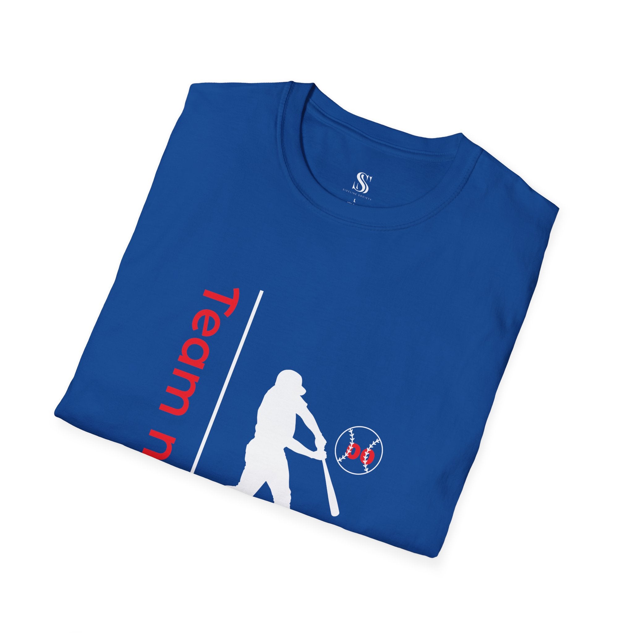 Men's Personalized Baseball Team & Player Name Tee