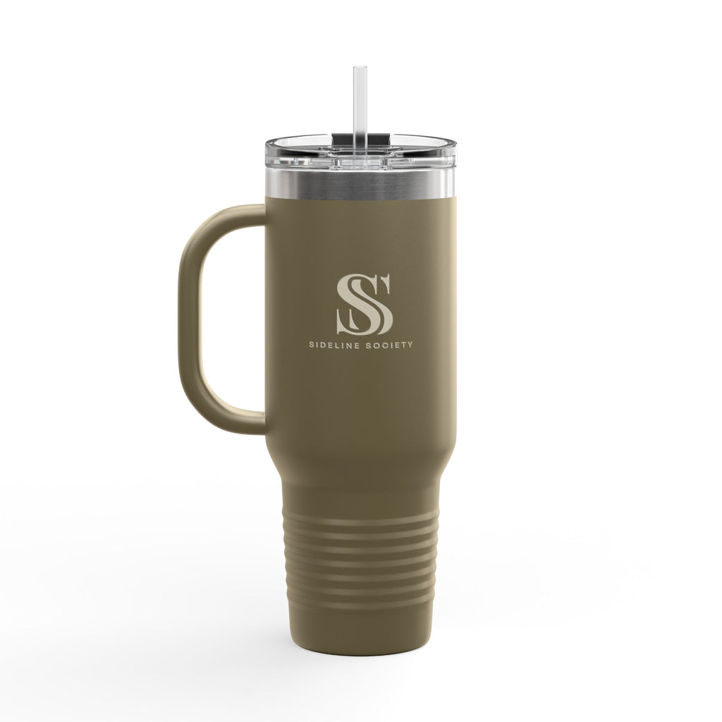 Sideline 40oz. Stainless Insulated Tumbler w/ Straw