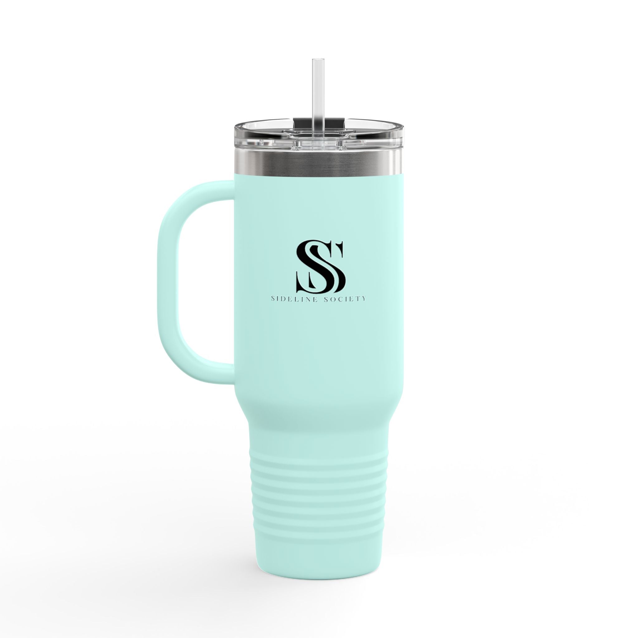 Sideline 40oz. Stainless Insulated Tumbler w/ Straw
