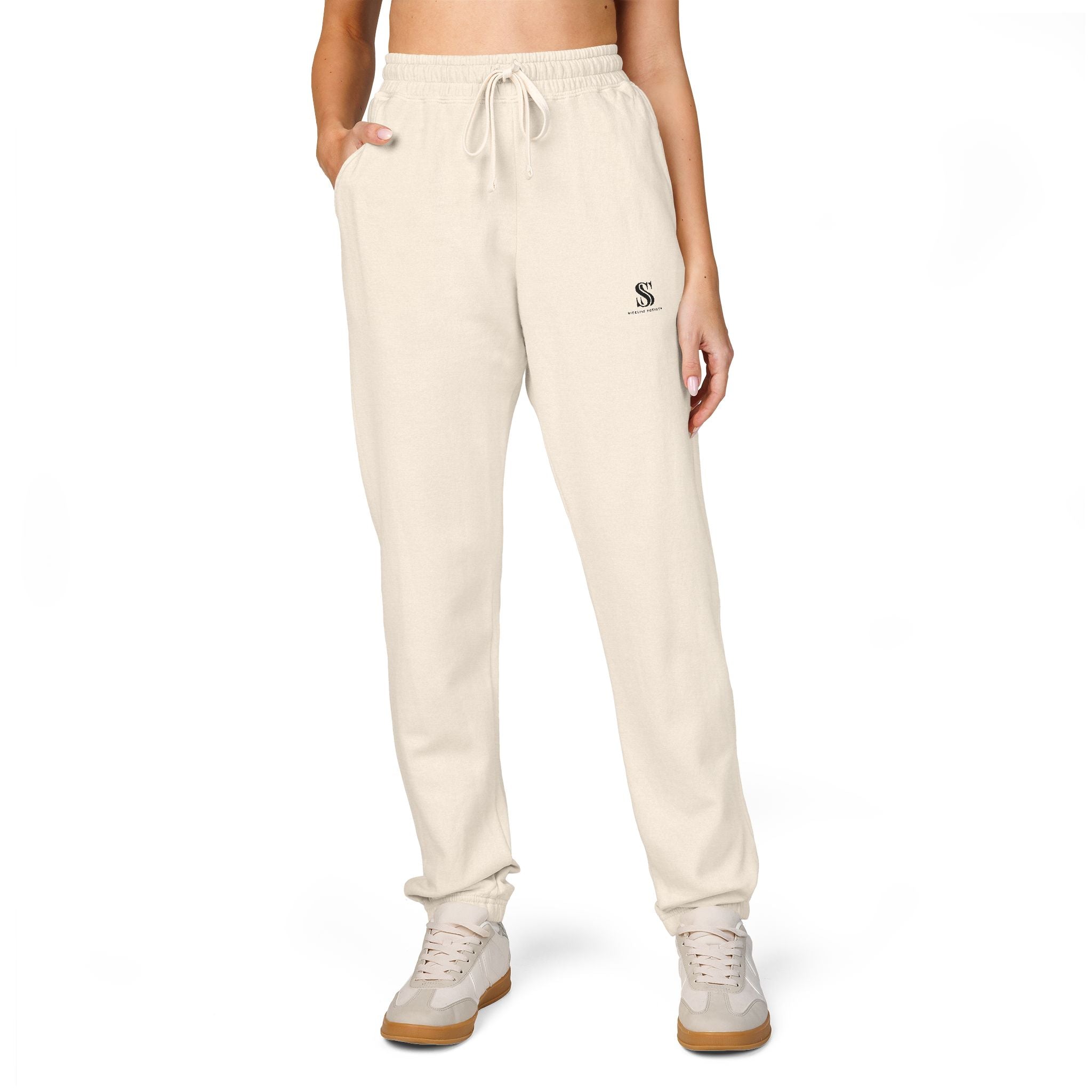 Unisex Embroidered Sea Serpent Joggers