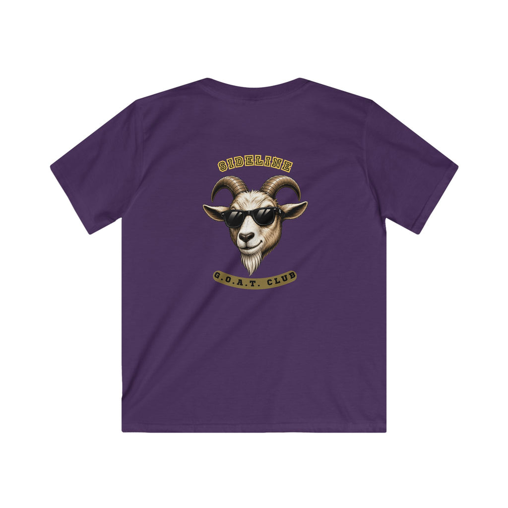 Children's "Sideline G.O.A.T. Club" Graphic Tee