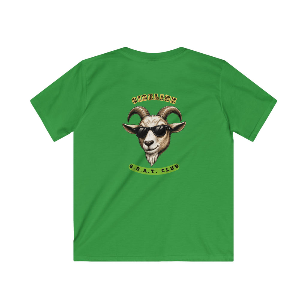 Children's "Sideline G.O.A.T. Club" Graphic Tee