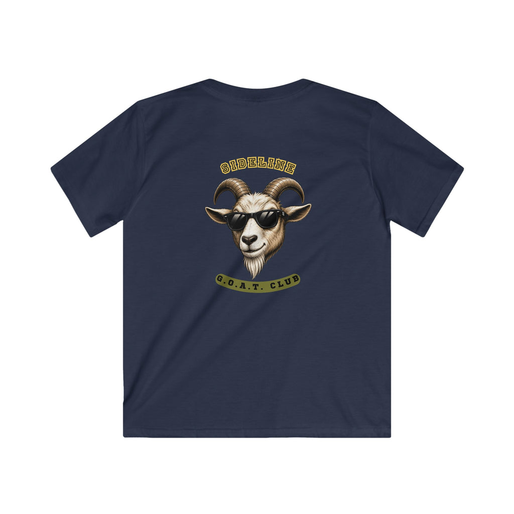 Children's "Sideline G.O.A.T. Club" Graphic Tee