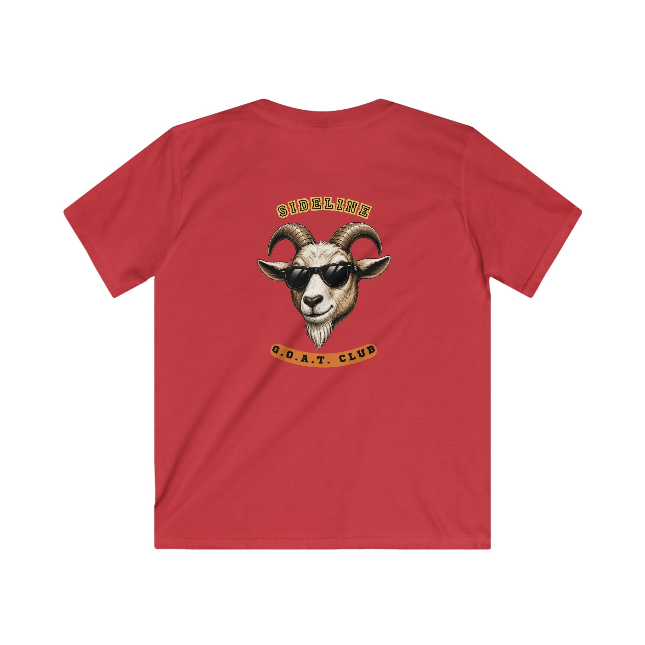 Children's "Sideline G.O.A.T. Club" Graphic Tee