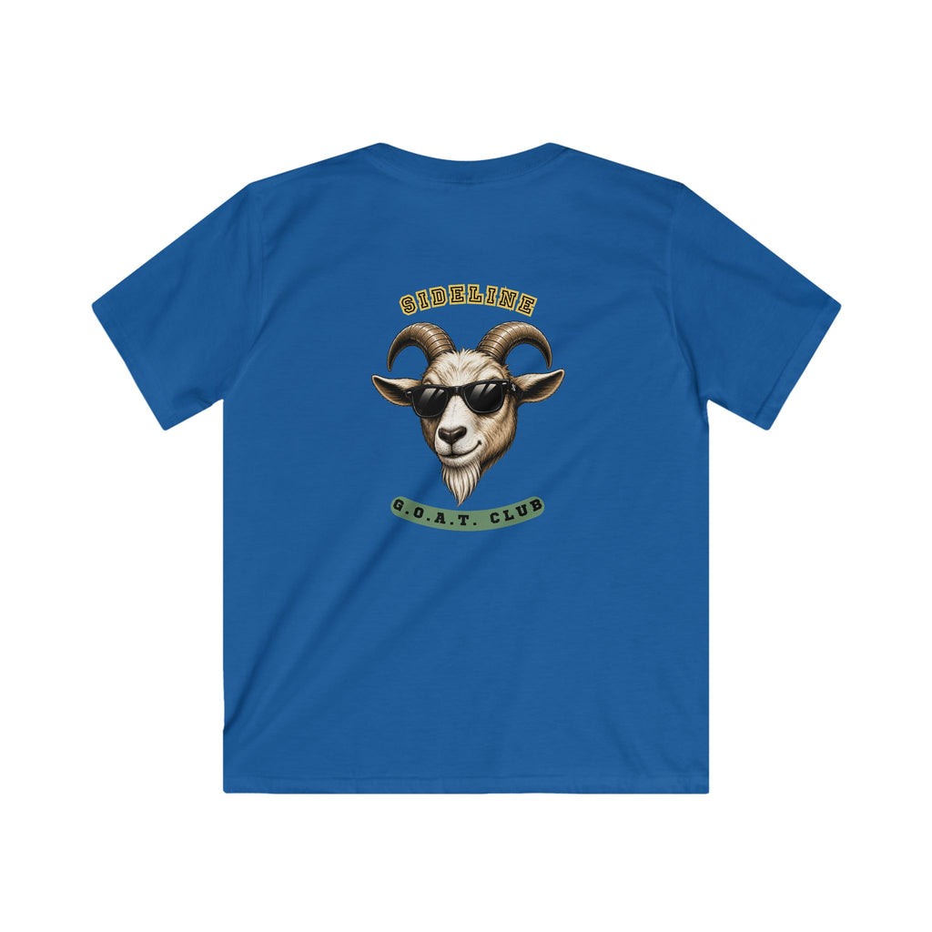 Children's "Sideline G.O.A.T. Club" Graphic Tee