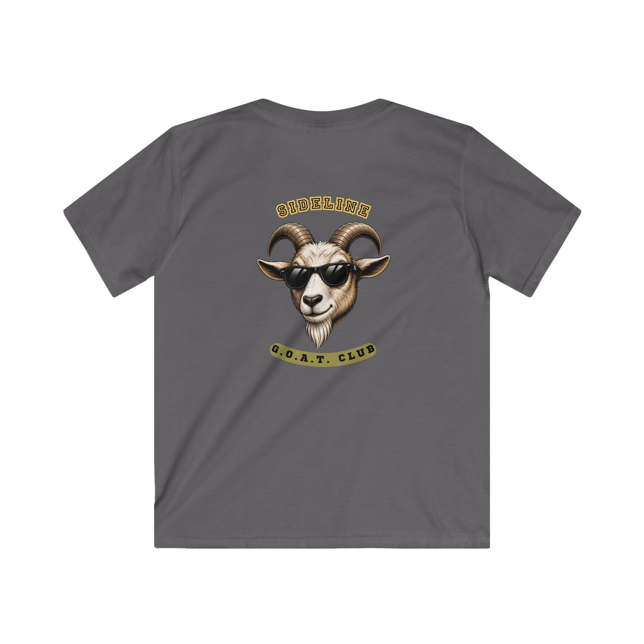 Children's "Sideline G.O.A.T. Club" Graphic Tee
