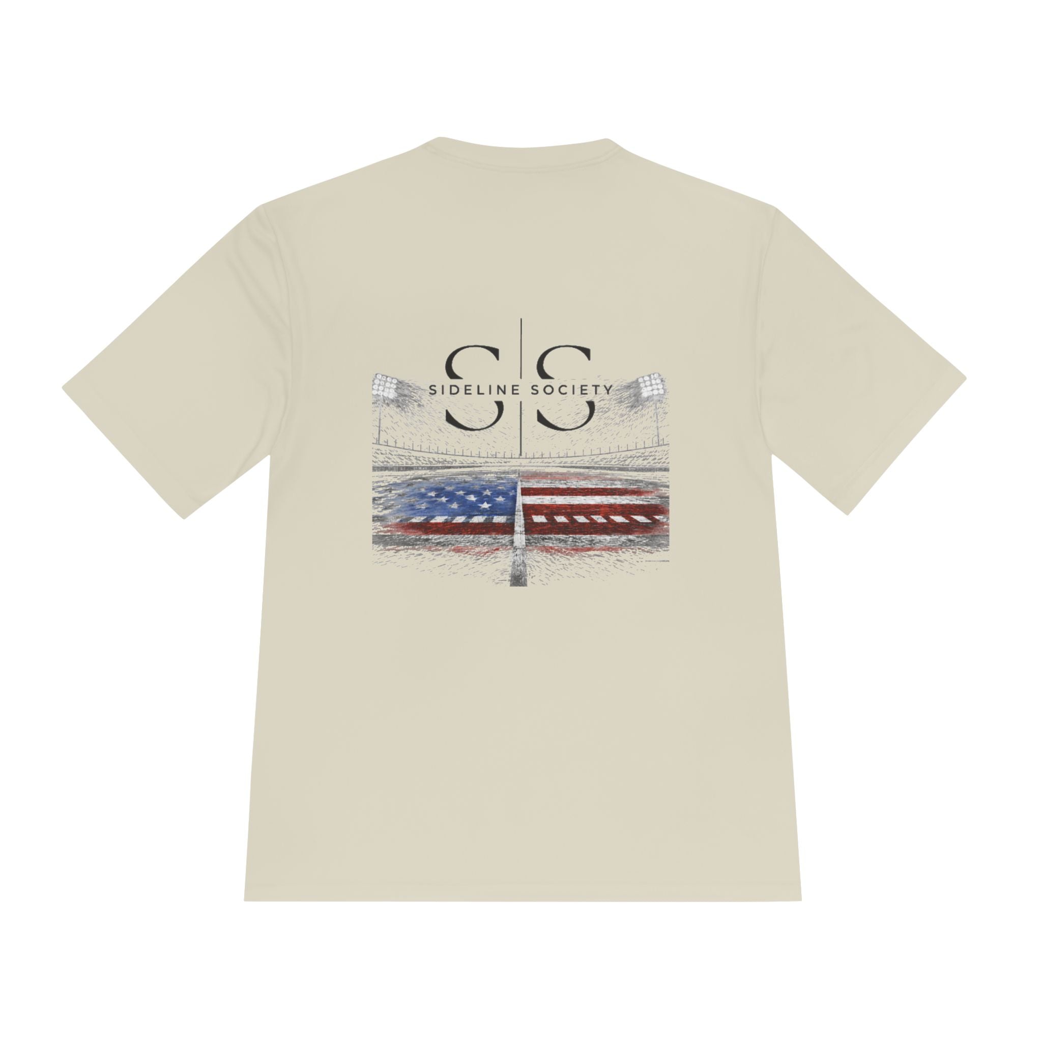 Men's American Flag Athletic Tee
