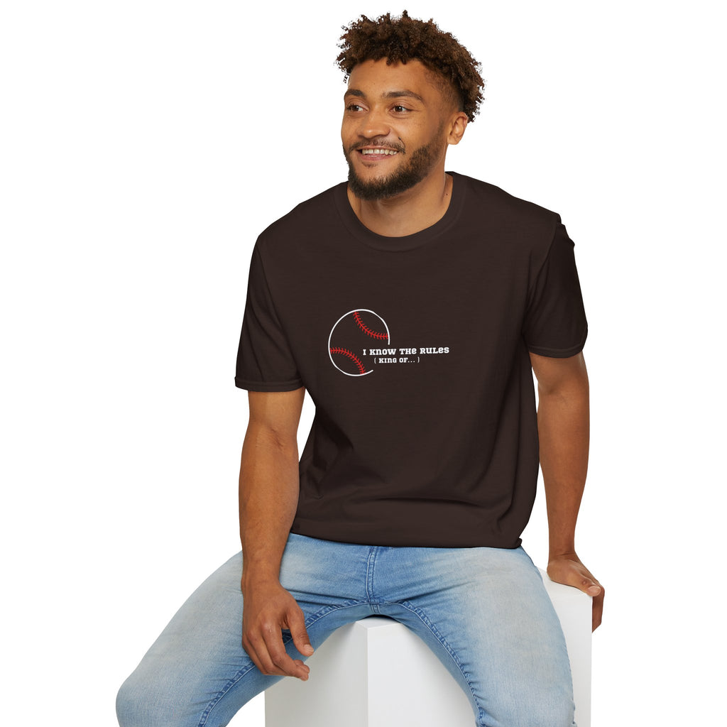 Men's Baseball "I Know the Rules" Tee