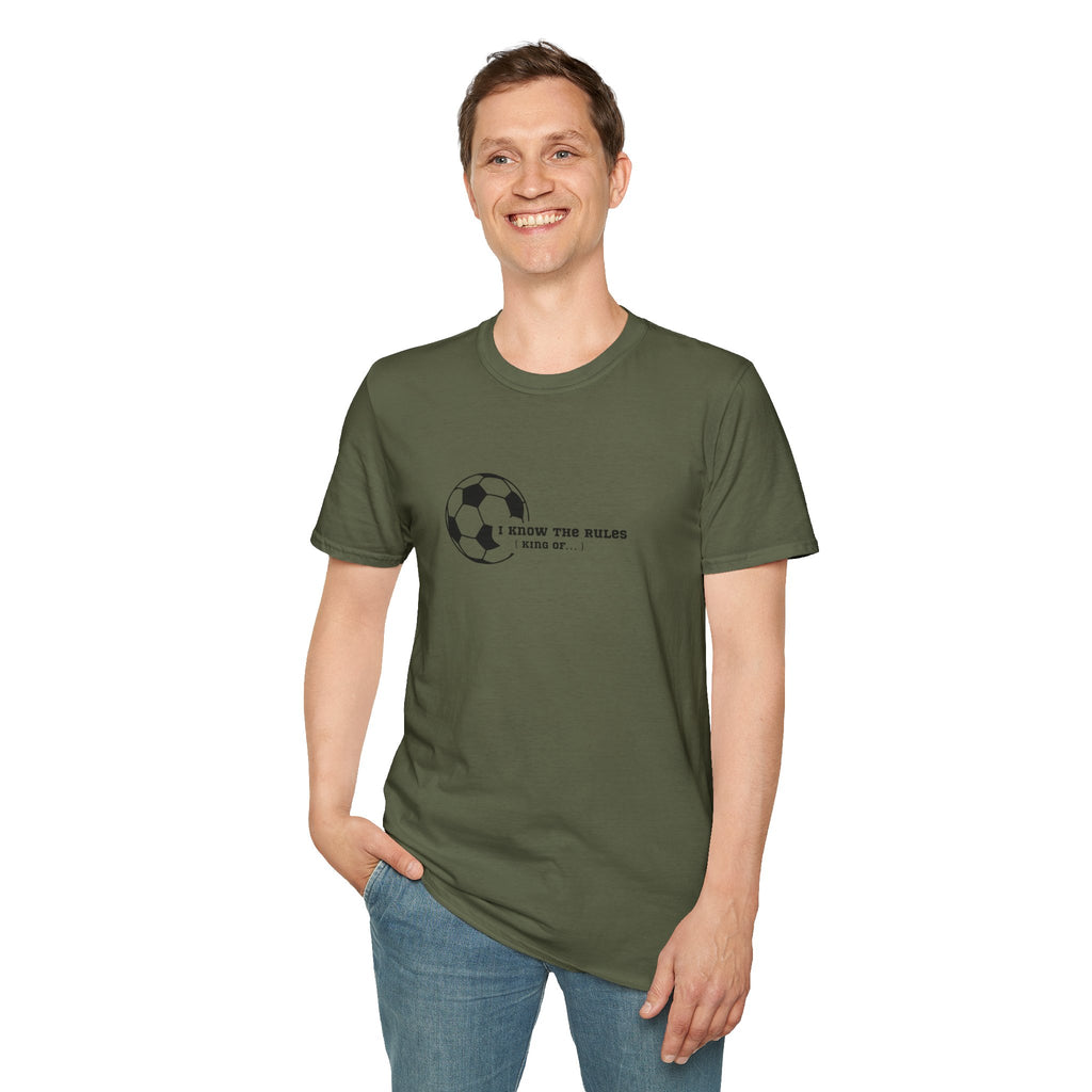 Men's Soccer "I Know the Rules" Tee