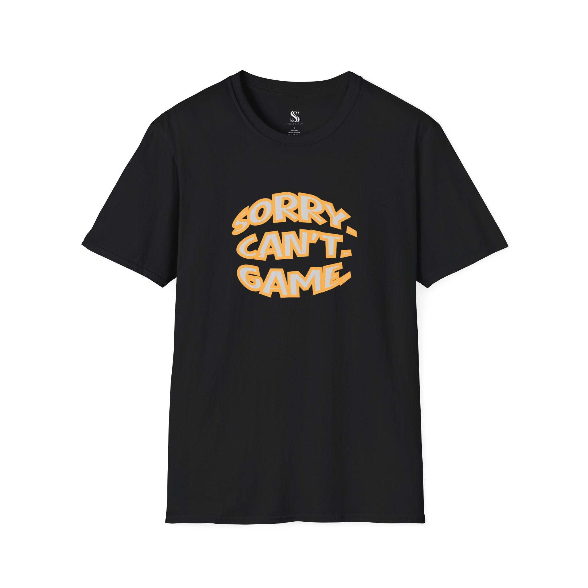 Men's "Sorry. Can't. Game." Retro Tee