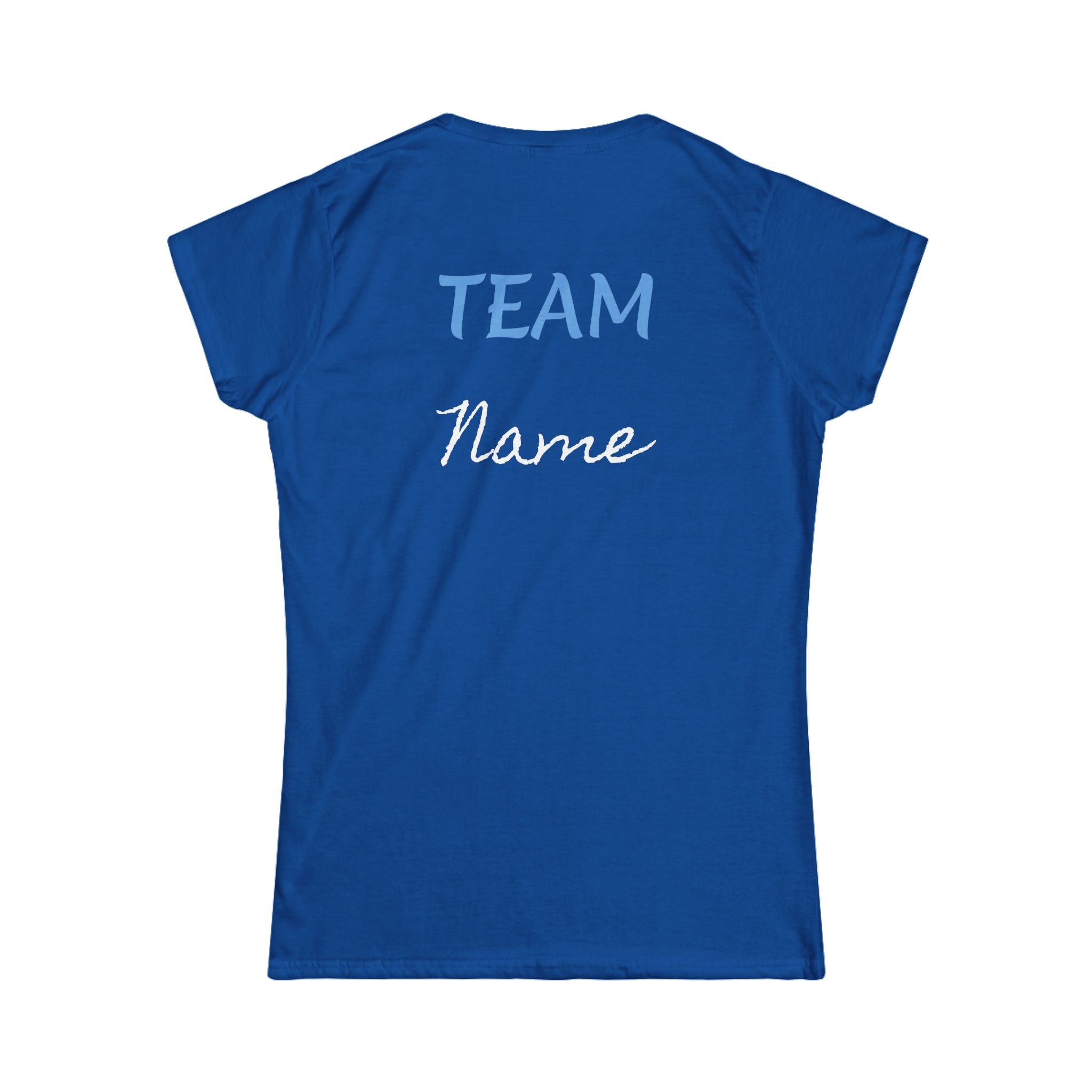 Women's Personalized Team "Name" Tee