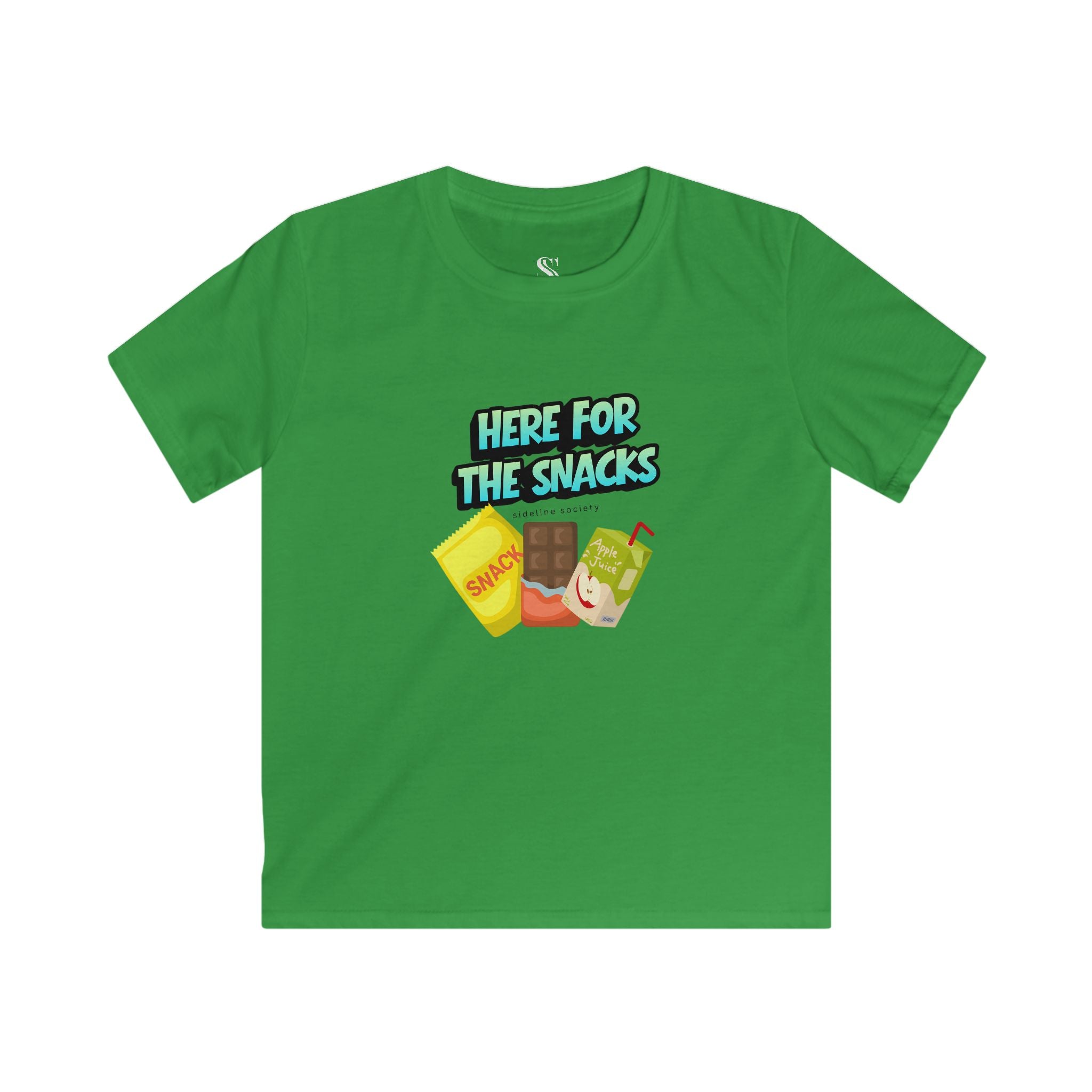 Children's "Here for the Snacks" Graphic Tee