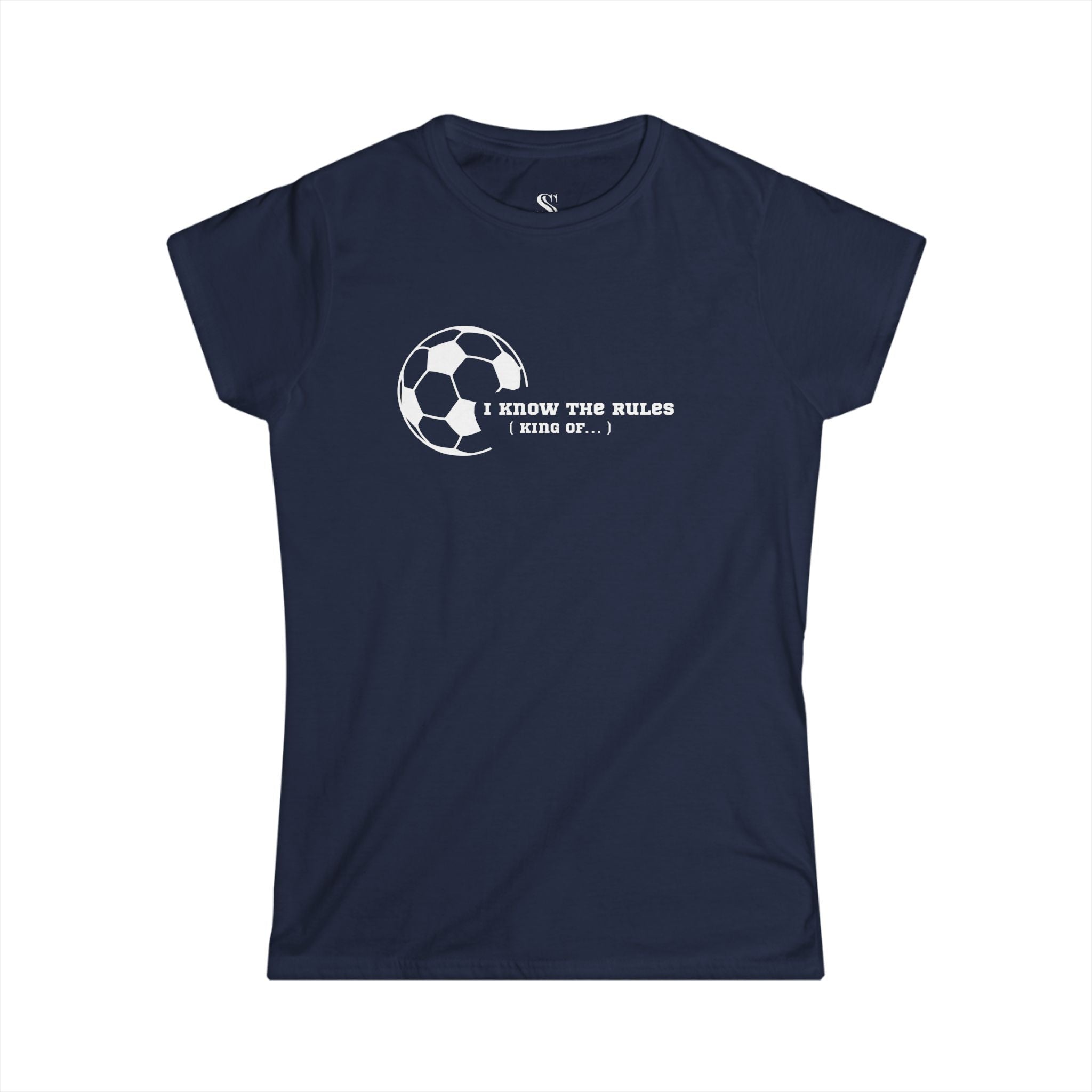 Women’s "I Know the Rules" Soccer Tee