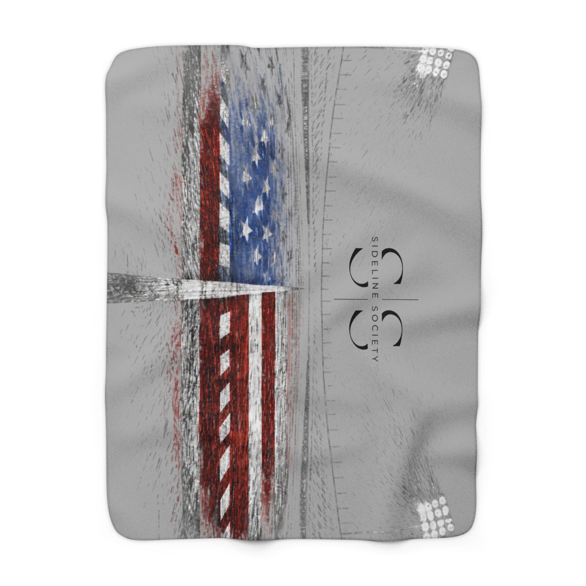 USA Stadium Sherpa Fleece Blanket