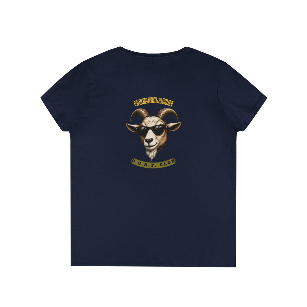 Women's "Sideline G.O.A.T. Club" V-Neck