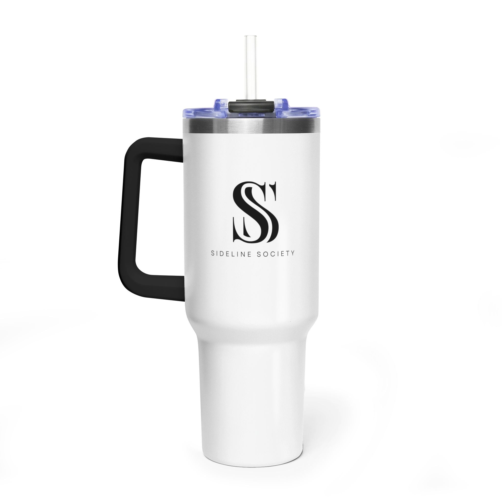 SS 40oz Stainless Steel "The Tumbler" w/ Straw