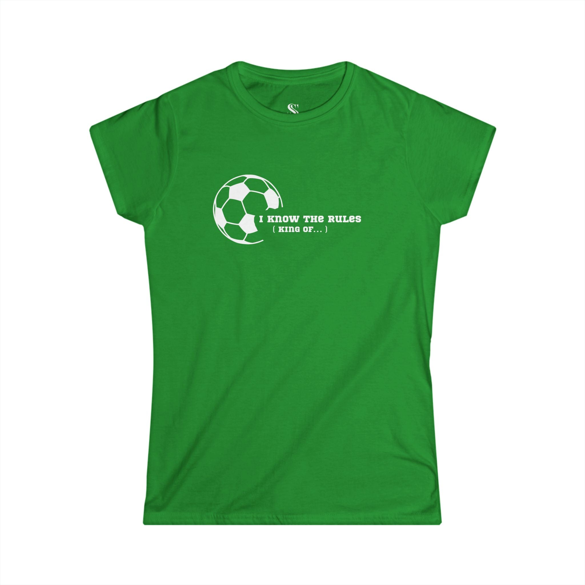 Women’s "I Know the Rules" Soccer Tee