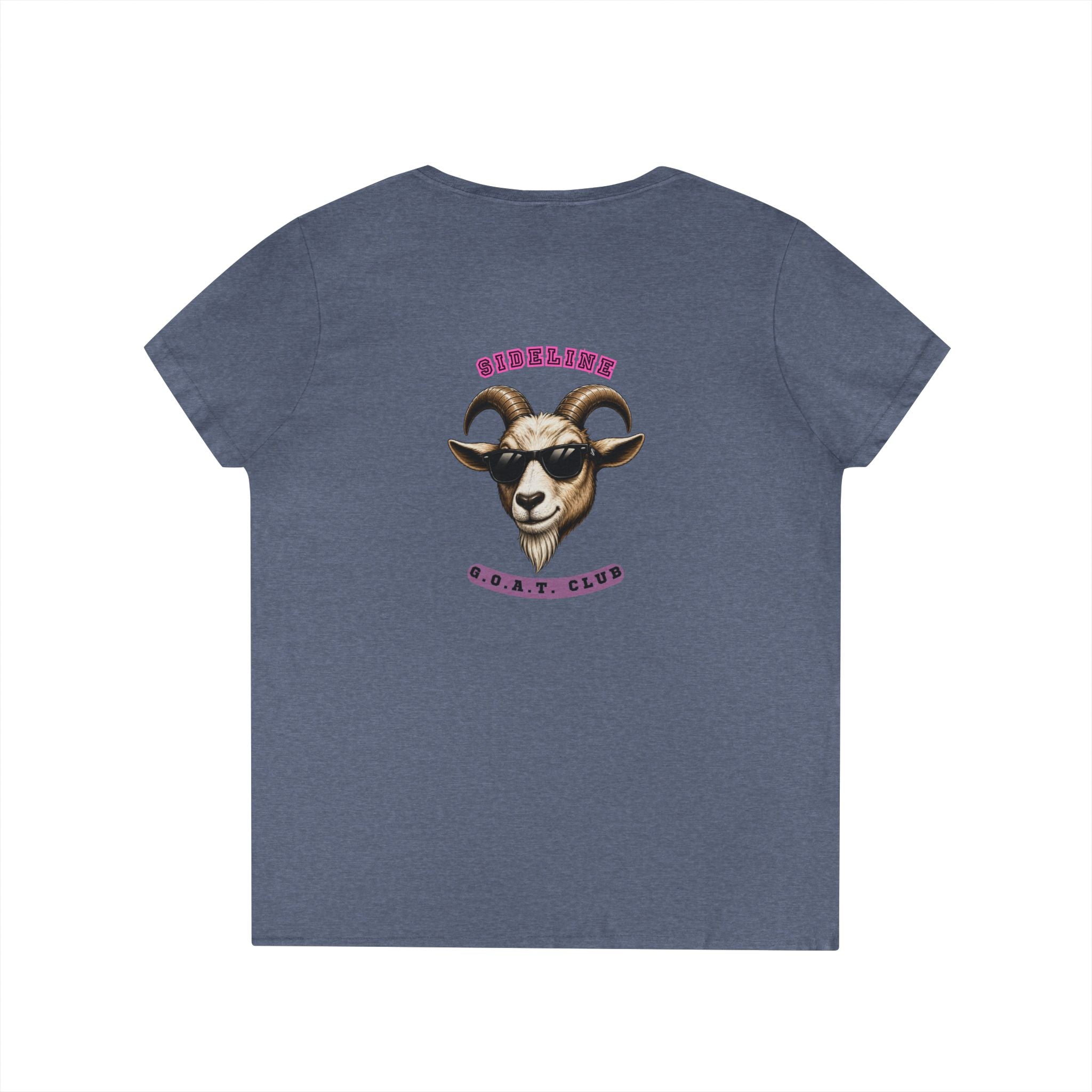 Women's "Sideline G.O.A.T. Club" V-Neck