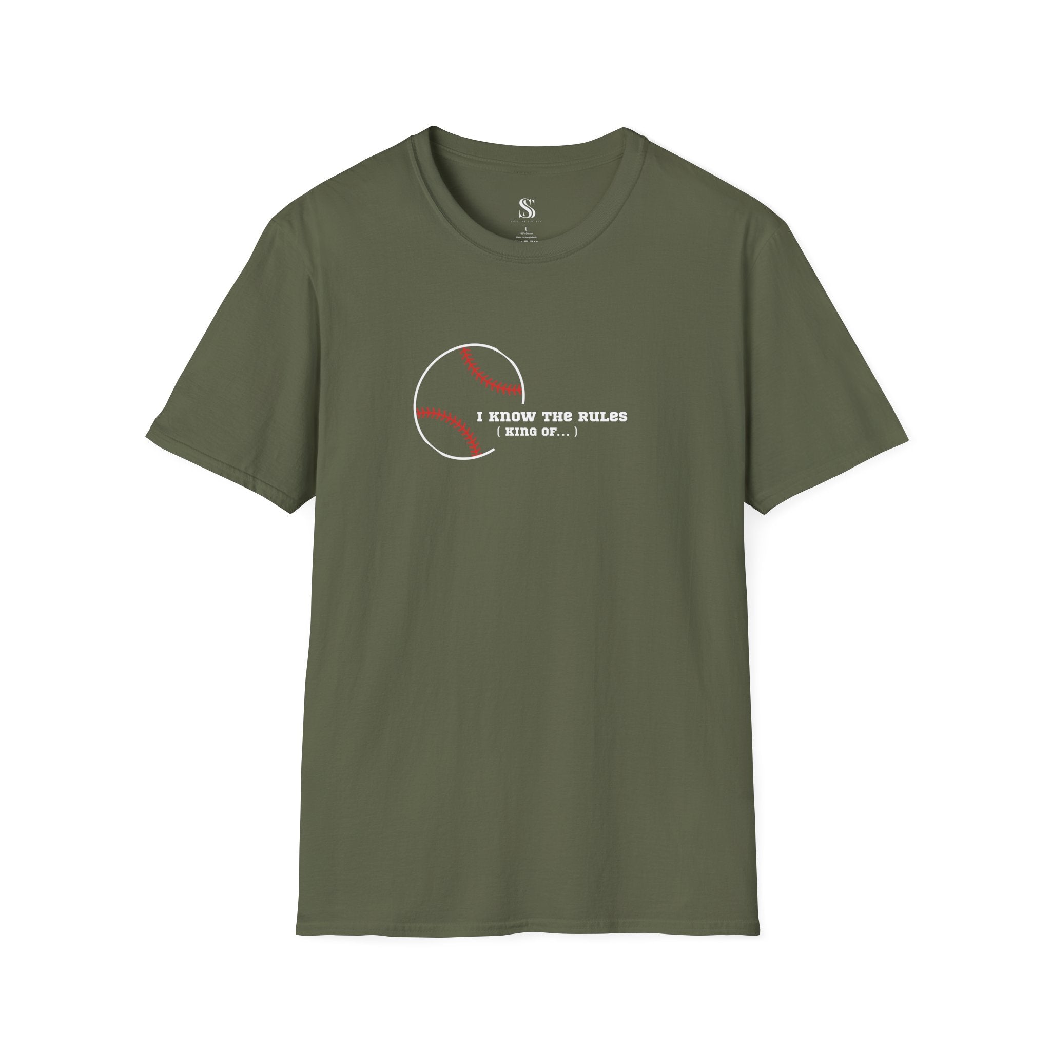 Men's Baseball "I Know the Rules" Tee