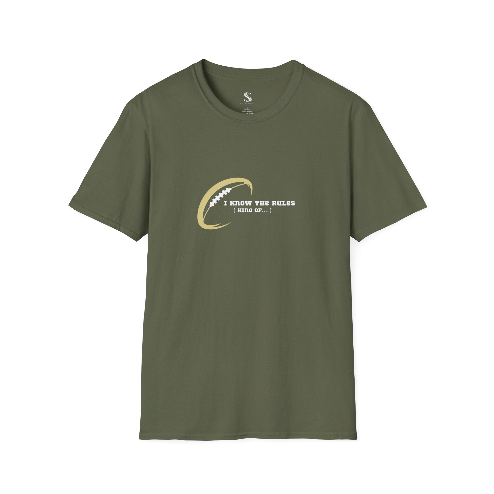 Men's Football "I Know the Rules" Tee