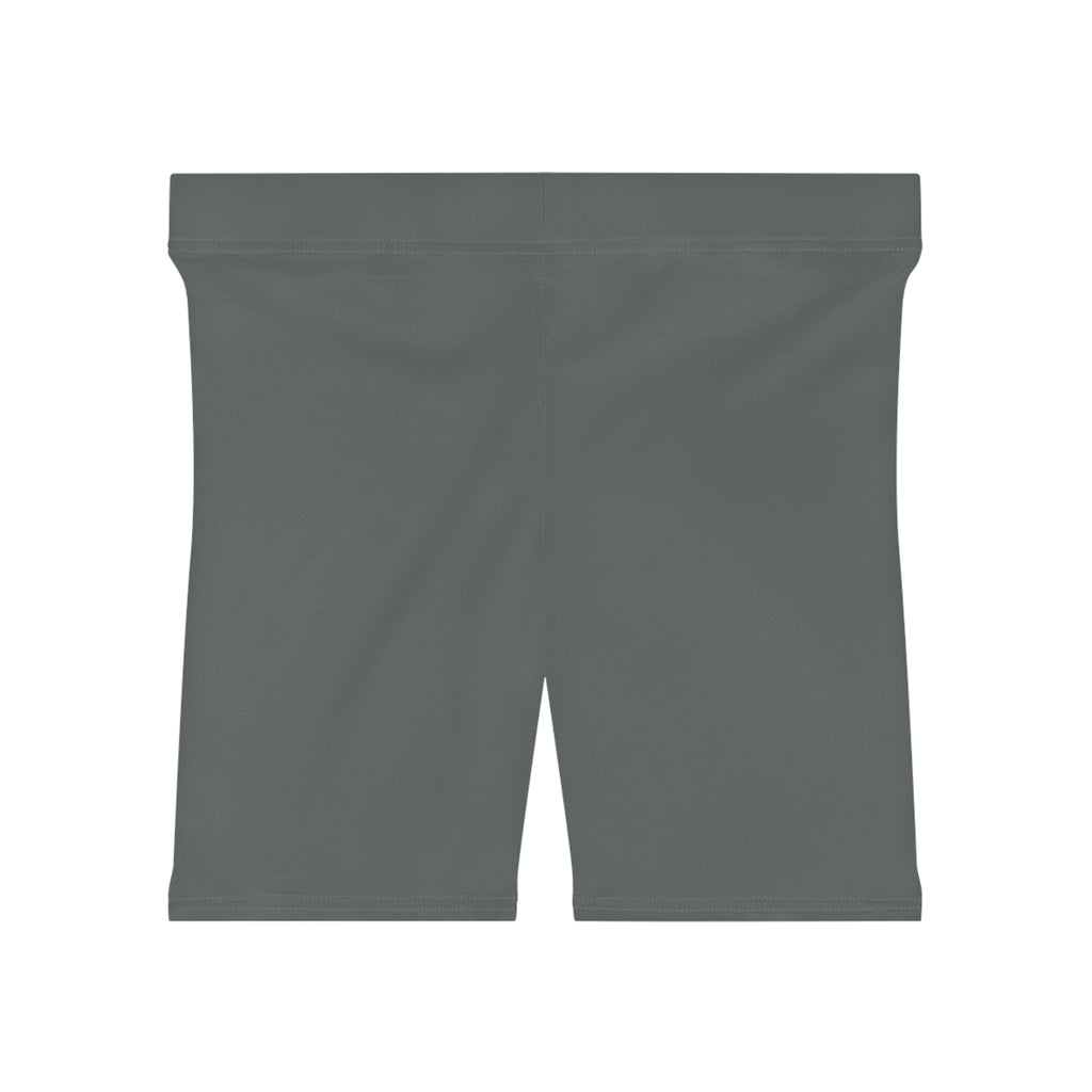 Women's Grey Biker Shorts