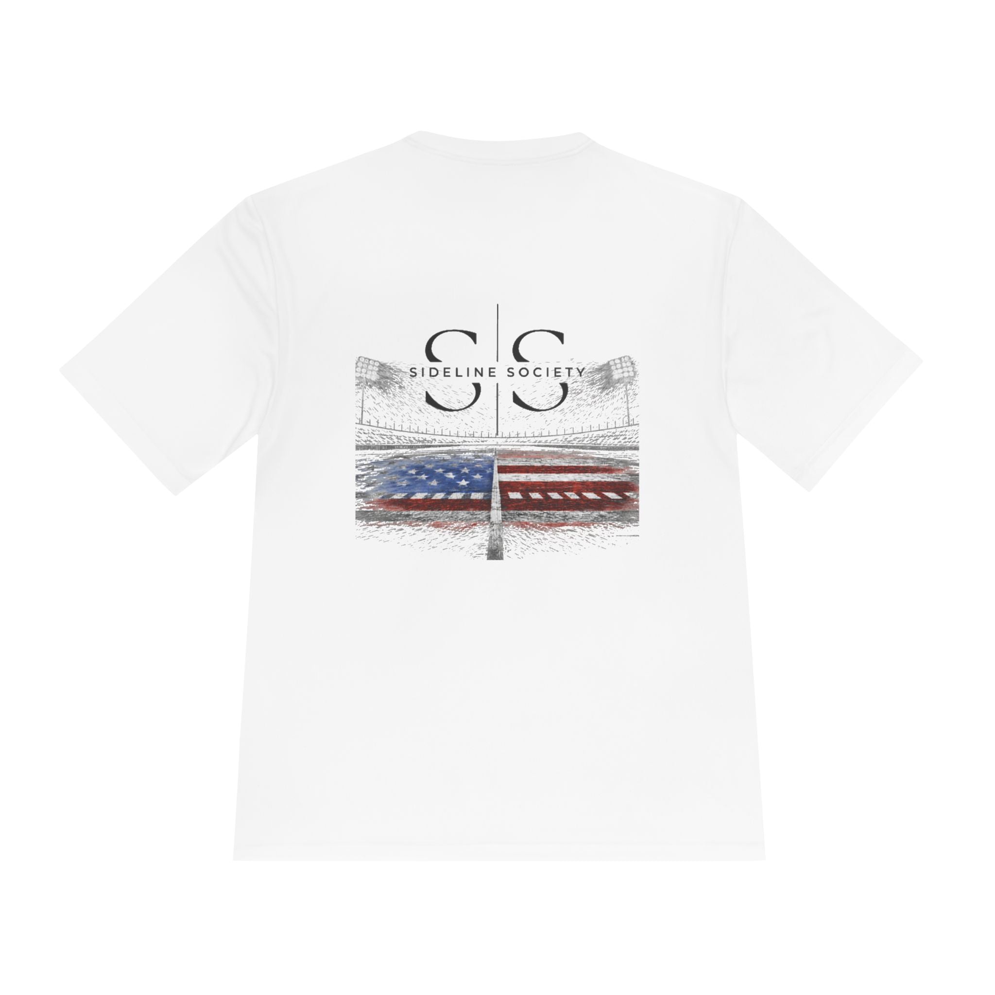Men's American Flag Athletic Tee