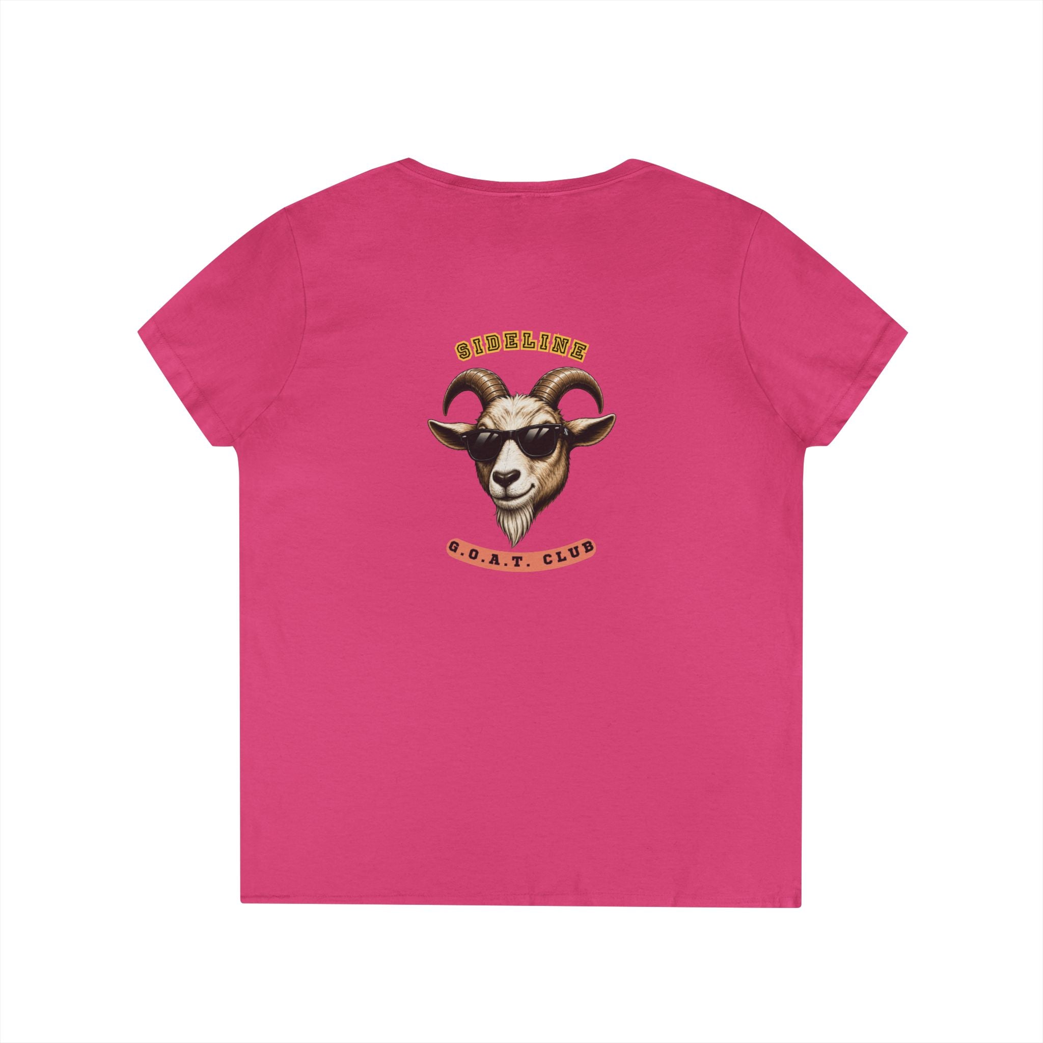 Women's "Sideline G.O.A.T. Club" V-Neck