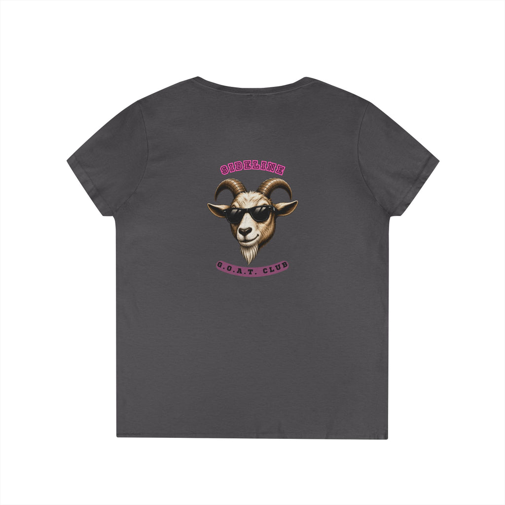 Women's "Sideline G.O.A.T. Club" V-Neck