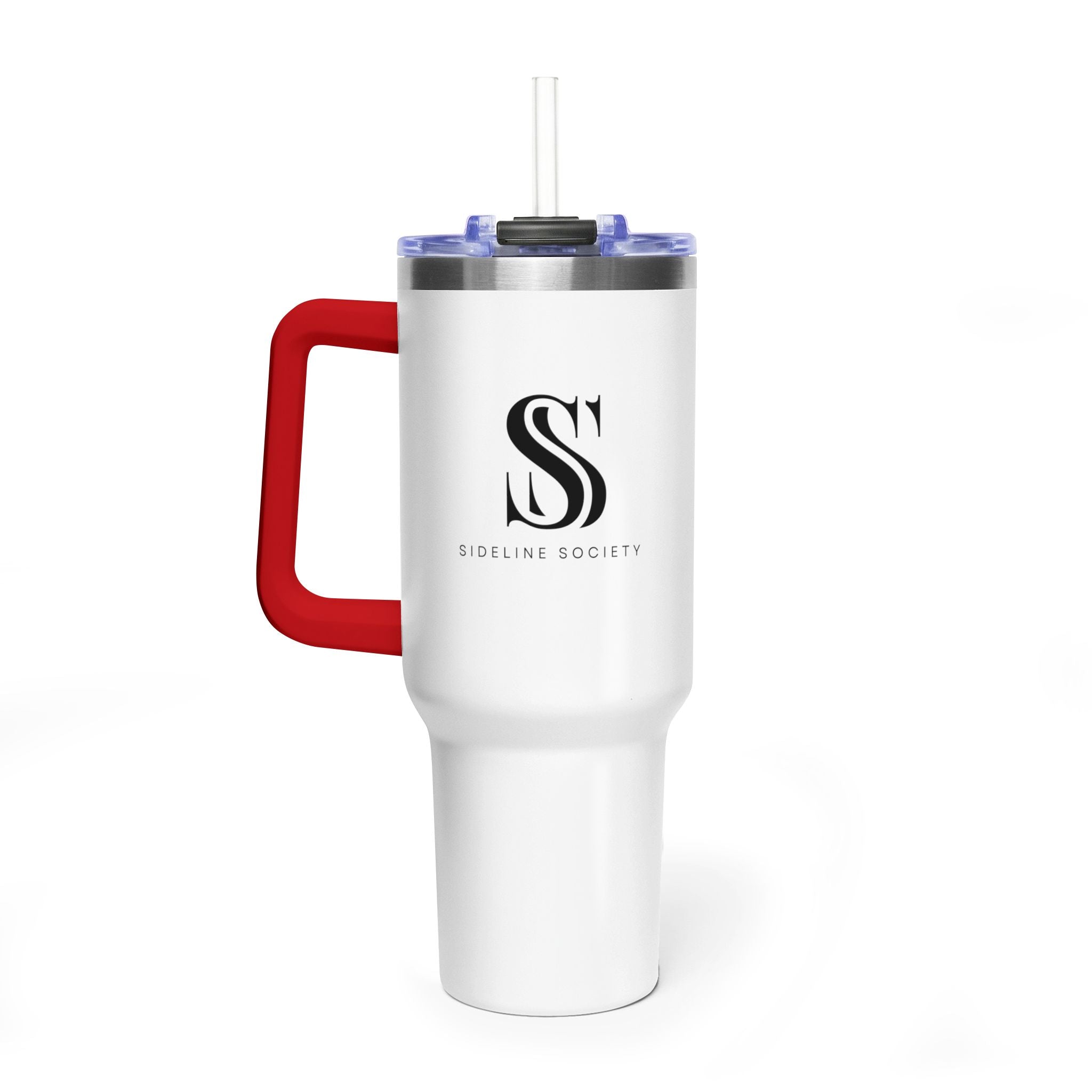 SS 40oz Stainless Steel "The Tumbler" w/ Straw