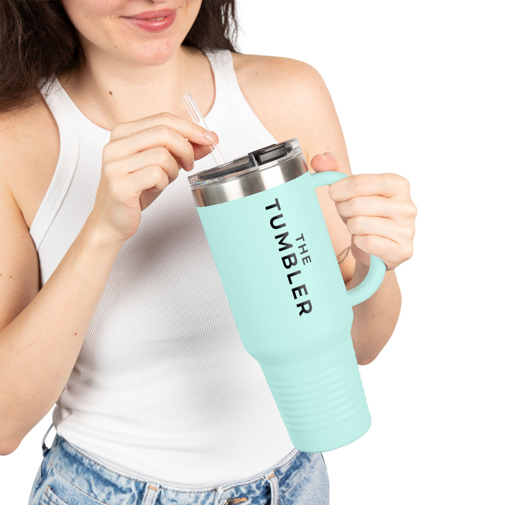 Sideline 40oz. Stainless Insulated Tumbler w/ Straw