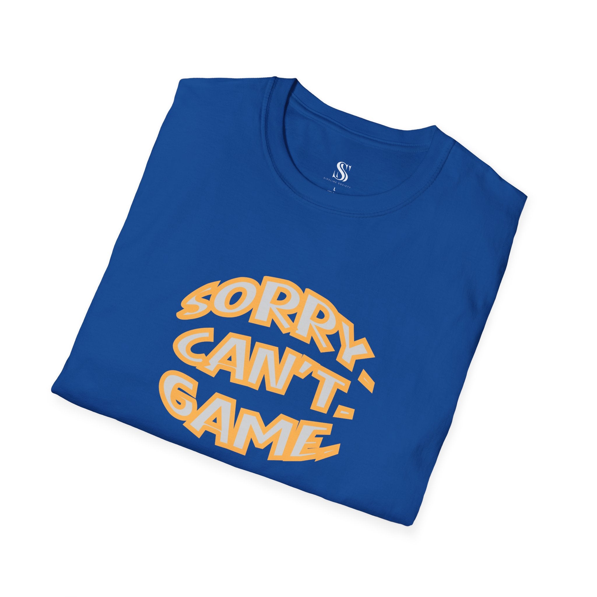 Men's "Sorry. Can't. Game." Retro Tee