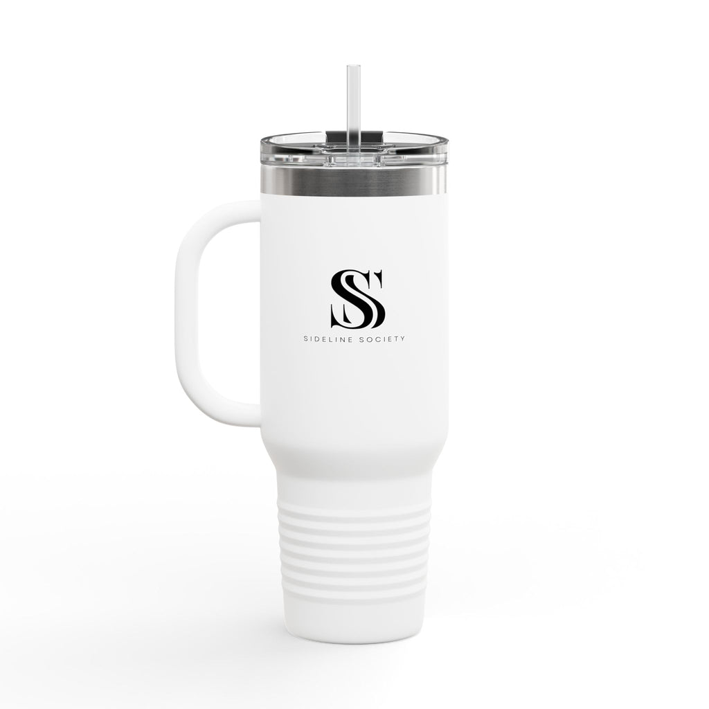 Sideline 40oz. Stainless Insulated Tumbler w/ Straw