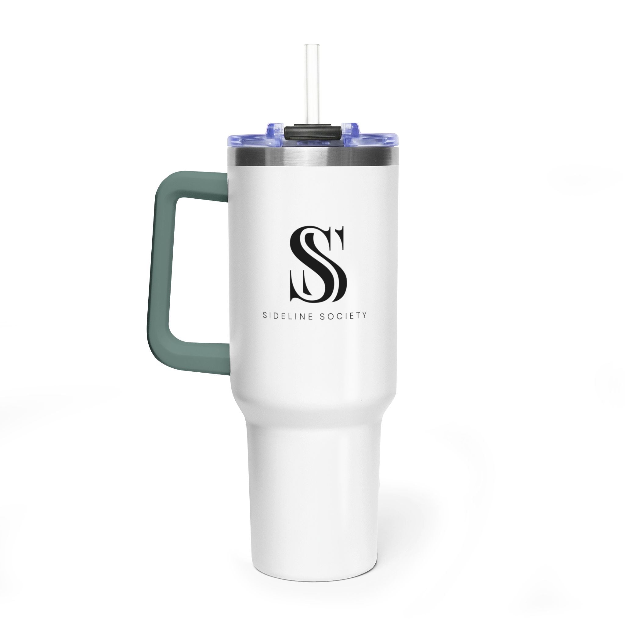SS 40oz Stainless Steel "The Tumbler" w/ Straw