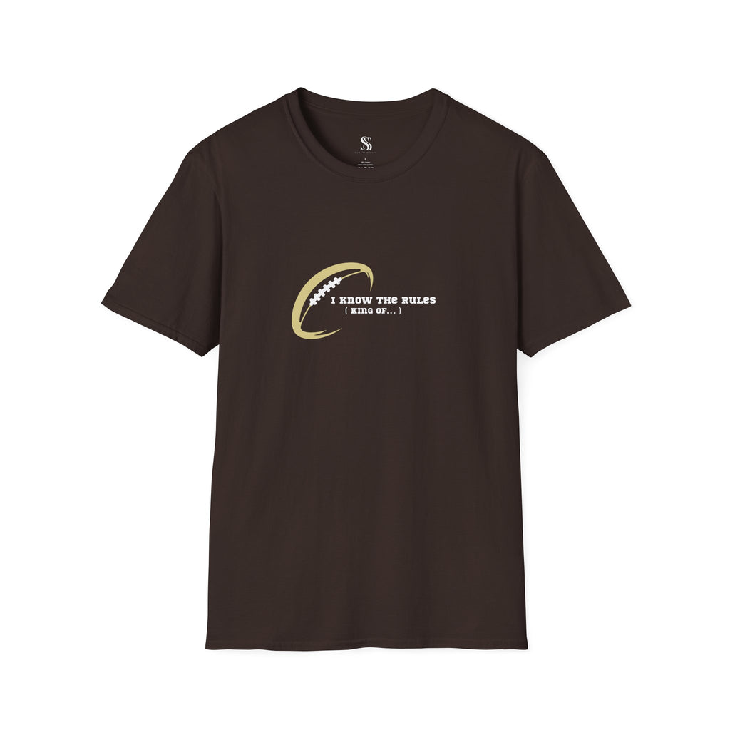Men's Football "I Know the Rules" Tee